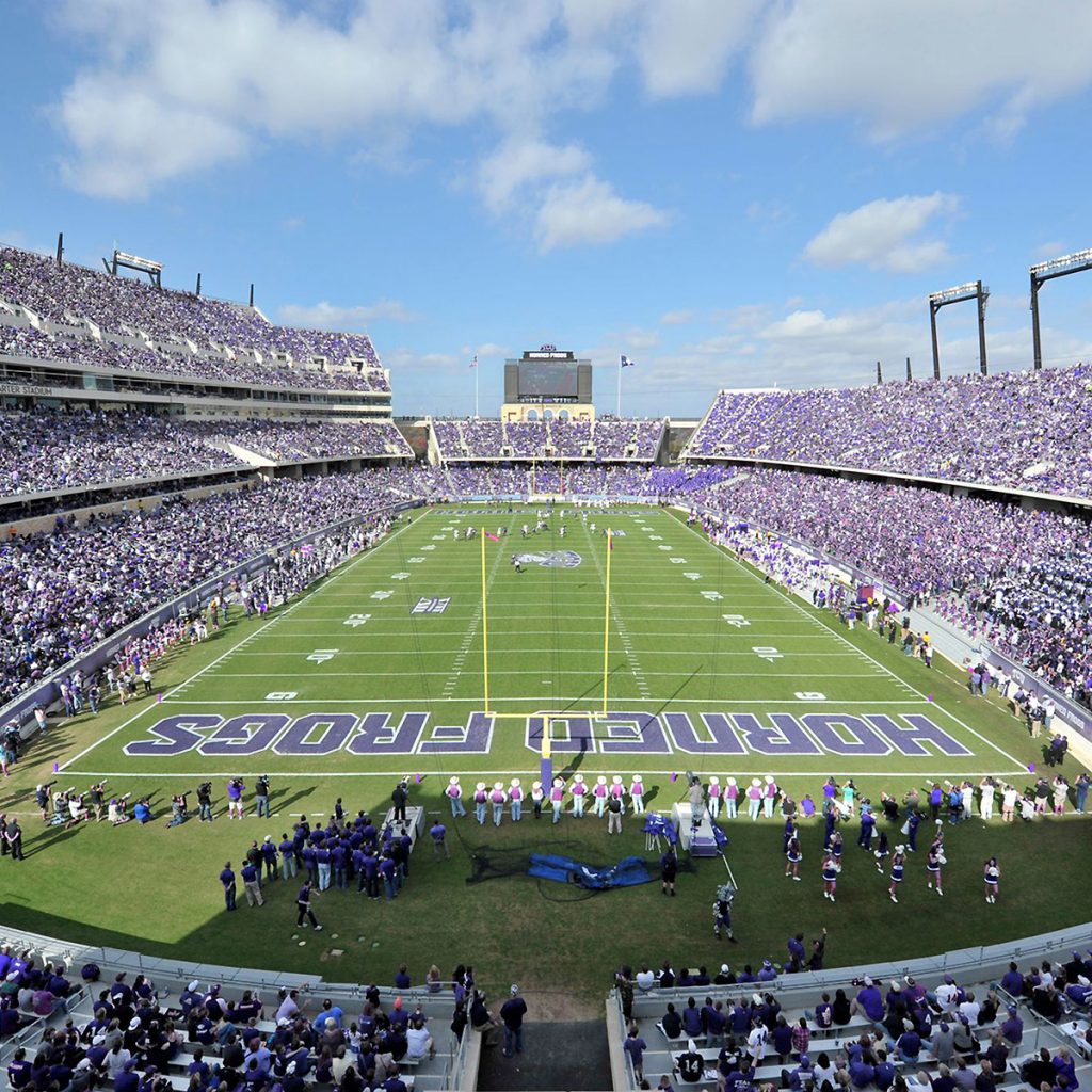 Amon G. Carter Stadium, Texas Christian University - L-Acoustics