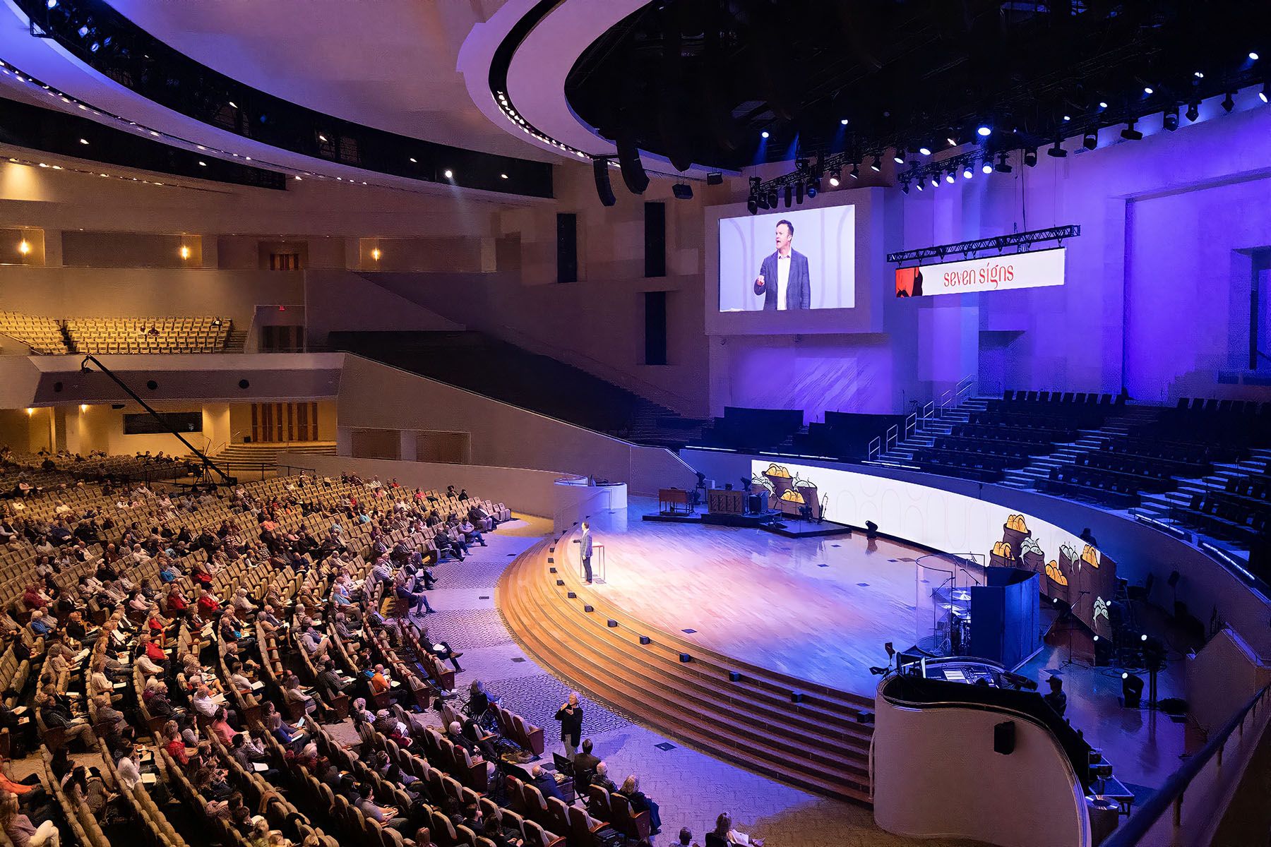 Largest Fixed L Isa Installation At Woodstokss First Baptist Church L Acoustics