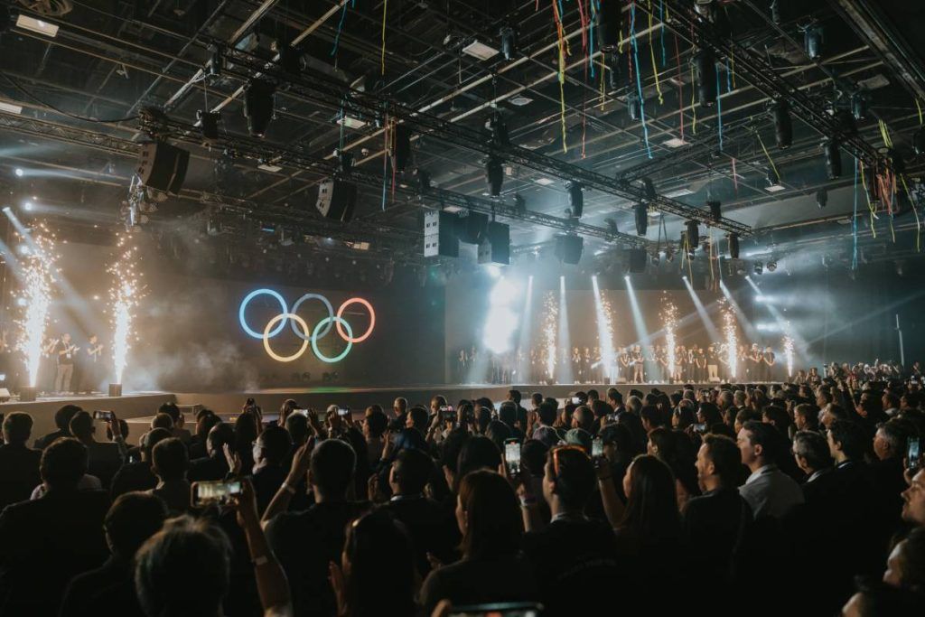 An L-ISA immersive configuration that consisted of L‑Acoustics A and X Series was used to deliver spatial audio for the opening ceremony.