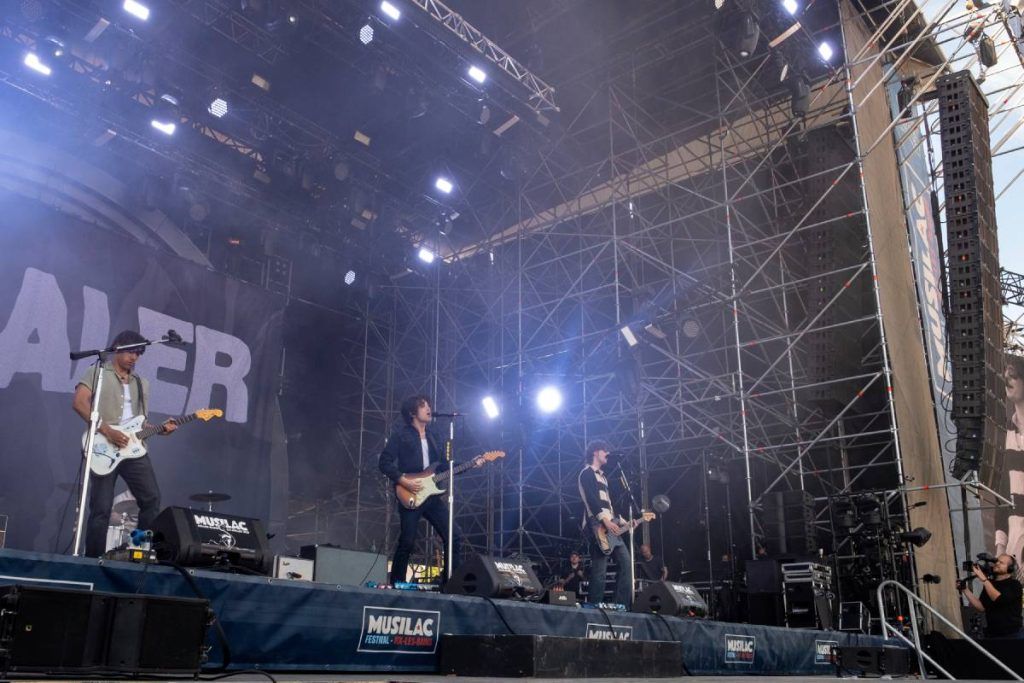 L-Acoustics X15 HiQ monitors provided powerful sound for performers at the Musilac Festival