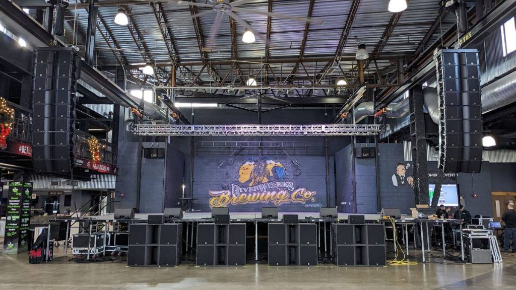 Buffalo RiverWorks is now equipped with an L-Acoustics K3 concert sound system