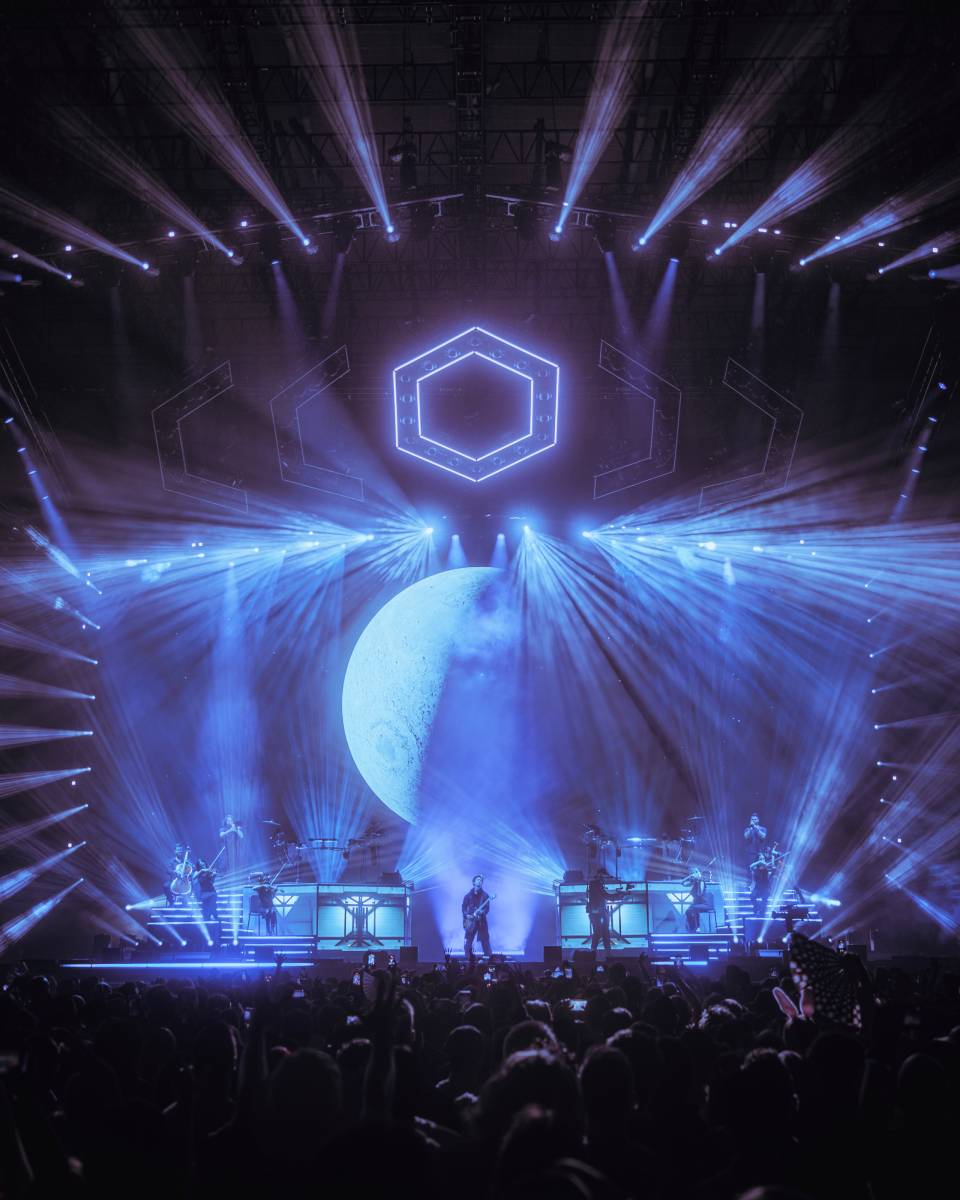 Concert Sound System for ODESZA Scaled Up to L-Acoustics K1 - L-Acoustics