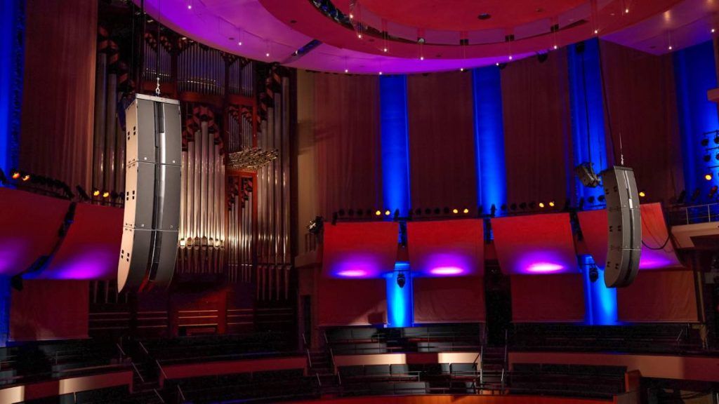 dbi Systems Integration, in collaboration with L-Acoustics and FM Systems, specified and installed the concert hall’s new L Series arrays concert sound system