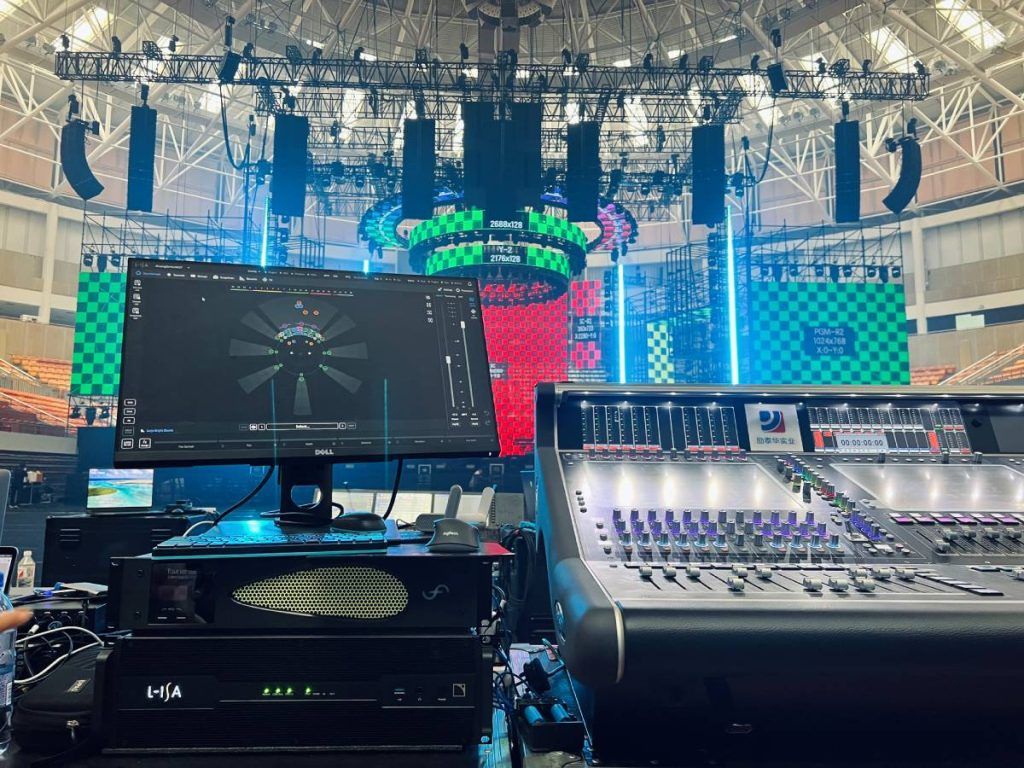 LISA immersive sound technology provided a powerful tool for concert sound experience engineers to create an immersive audio experience
