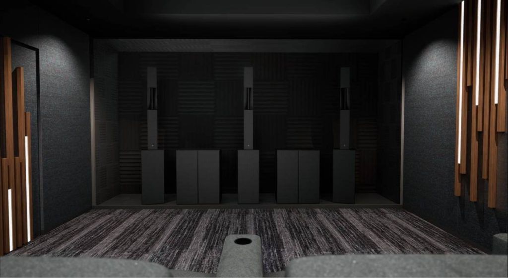 L-Acoustics’ Syva 2-way passive colinear speakers and Syva Low 12” sub-woofers provide the LCR channels