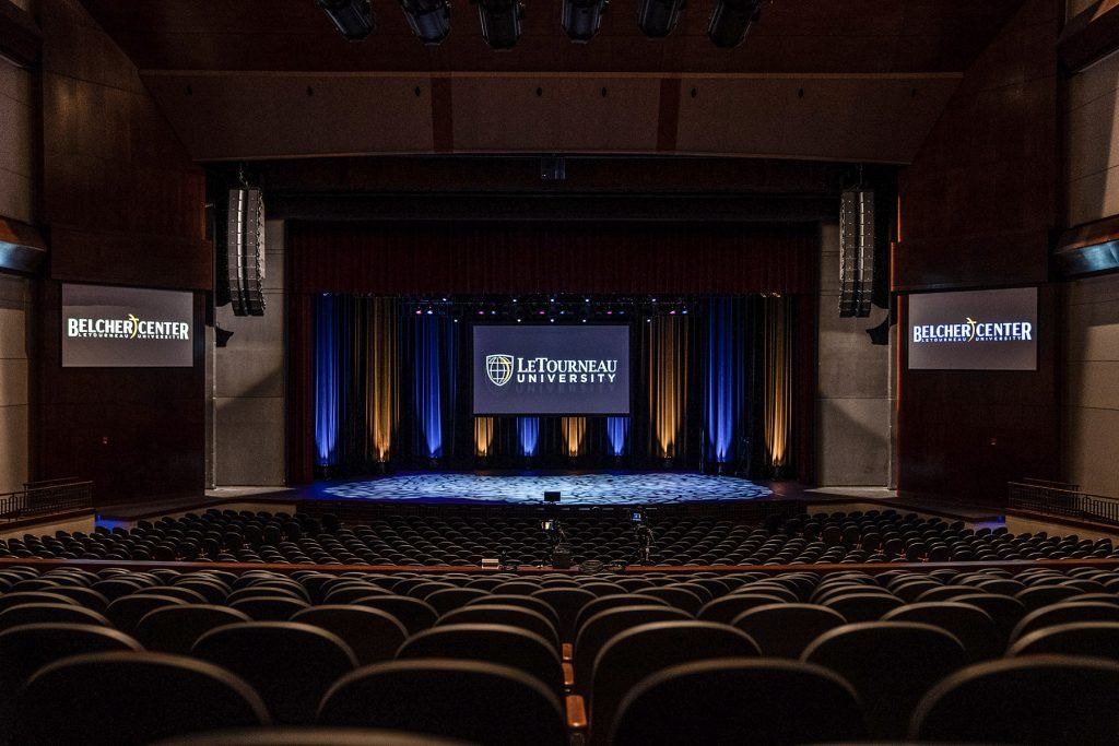 LeTourneau University’s Belcher Center is now home to an L-Acoustics K3 concert sound system