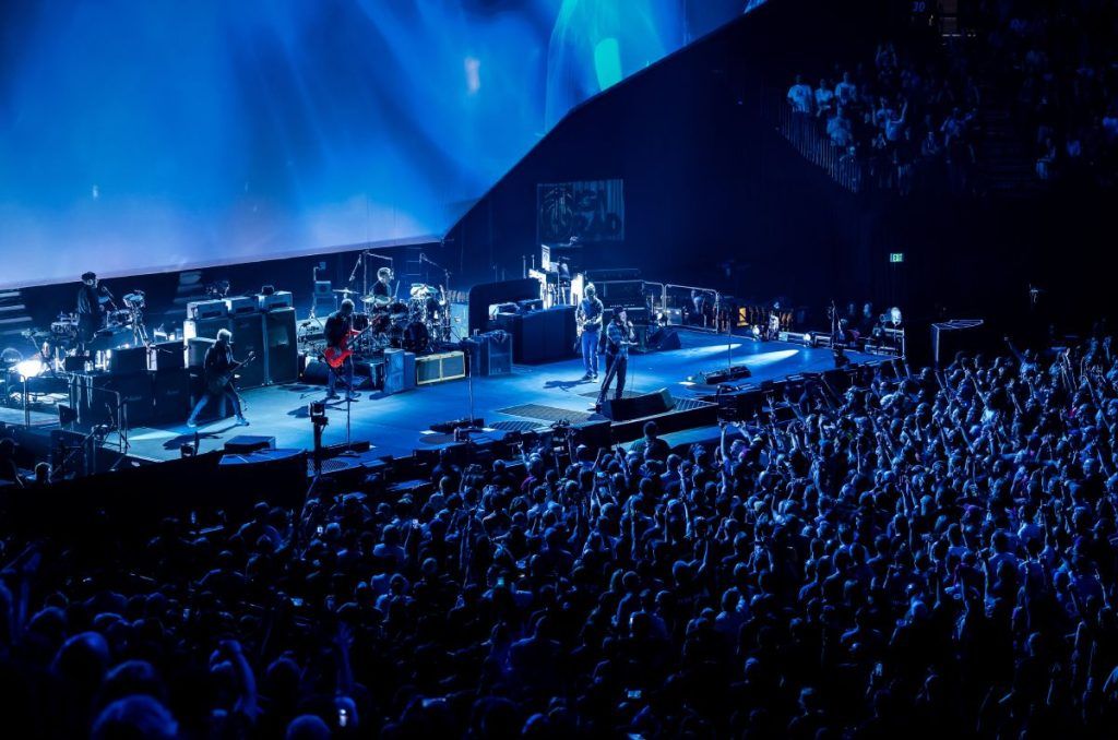 RAT Sound Systems provided sound reinforcement for both North American legs of the band’s Dark Matter World Tour this year (pc: Geoff Whitman)