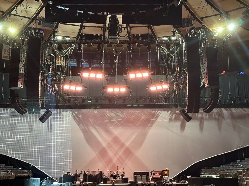 Pearl Jam’s concert sound system deployment at NYC’s Madison Square Garden